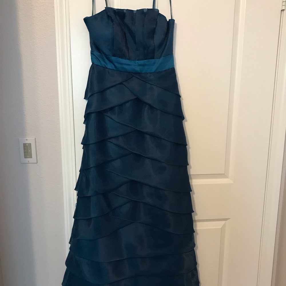BCBG Max and Cleo Teal Gown